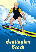 Hunington Beach Surfer